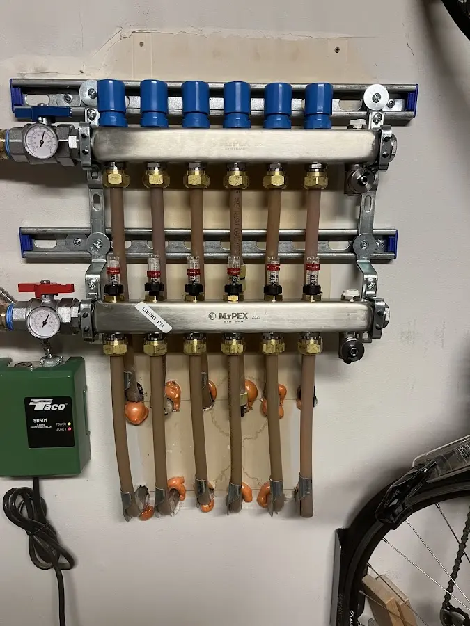 Plumber performing Water Heater Repair at a residential property in La Blanca